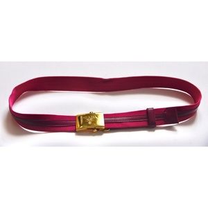 Authentic Pink Prada Belt Sz 75